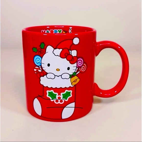 Hello Kitty Other - Hello Kitty Red Christmas Mug